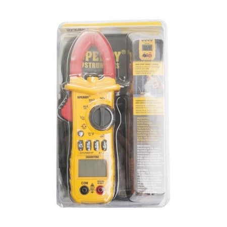 Gardner Bender Gardner Bender DSA600TRMS Clamp-On Meter  Yellow & Red 3569464